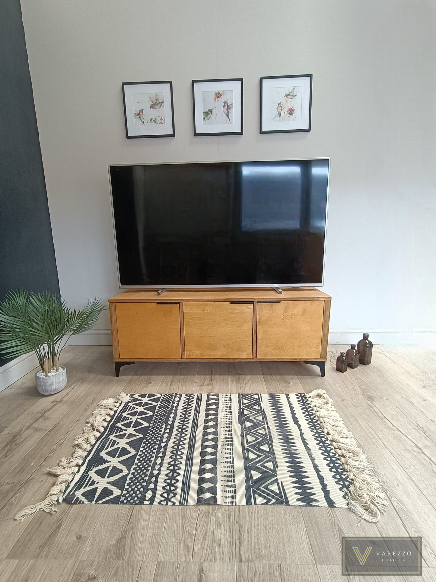 TV Cabinet with Doors | Varezzo Bari V12A
